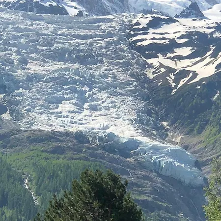 Superbe Neuf Face Glacier Des Bossons Et Aiguille Du Midi *